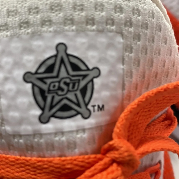 Nike Men’s Orange Free Trainer V7 Oklahoma State Low Top Lace Up Sneakers Sz 17 main image 9